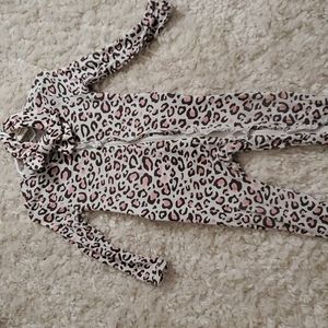 Spearmint love one piece zip and bow